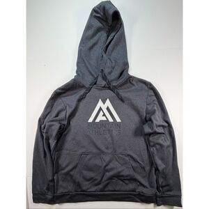 The North Face Hoodie Mountain Athletics Gray Pullover Sweatshirt Size Large Men